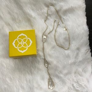 Kendra Scott long necklace.